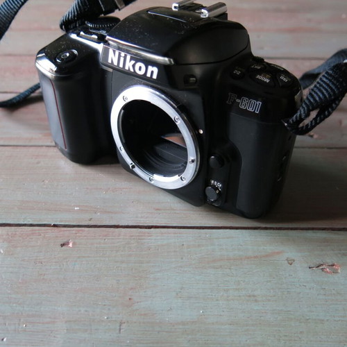Nikon F601 camera used, body only without lens