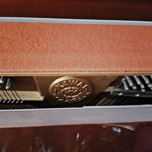 Kawai piano with stool