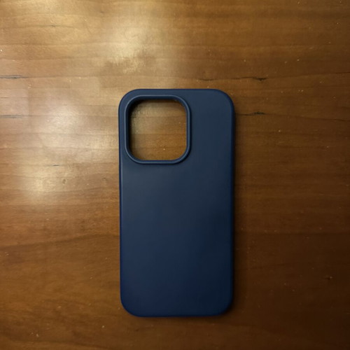 iPhone 14 Pro case, navy blue