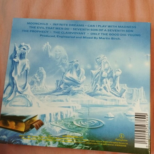 Iron Maiden Seventh Son Of A Seventh Son CD like new metal