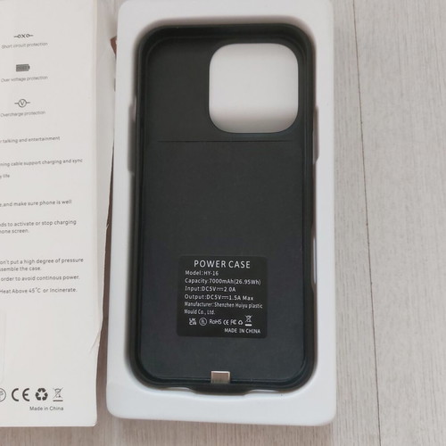 iPhone 16 Pro Power Case new, 7000 mAh battery