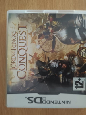 Lord of the Rings Conquer Nintendo DS game like new, manuals only