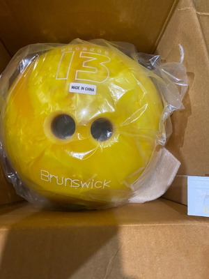 Brunswick bowling ball new