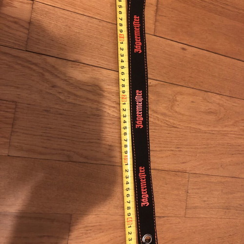 Jagermeister promotional lanyard vintage like new, 90-100cm