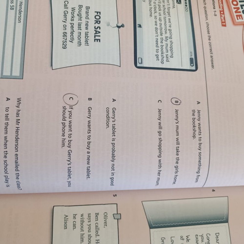 Cambridge B1 Practice Tests like new, English