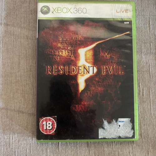 Resident Evil 5 Xbox 360 game, English full version