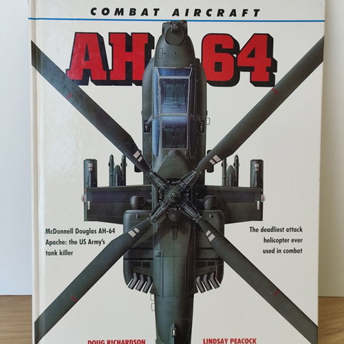 Combat Aircraft AH 64 book used, English hardcover