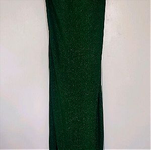 Πράσινο λουρεξ φόρεμα