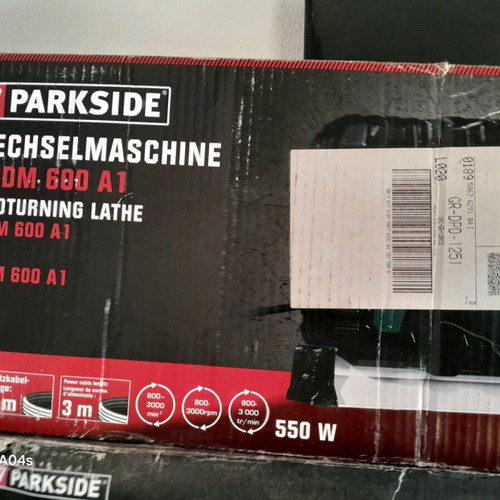 Parksite Wood Lathe new, box replaced