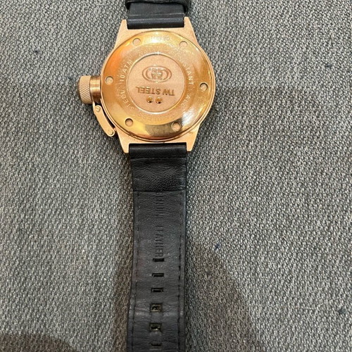 TW Steel black wristwatch used without box