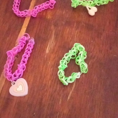 Plexi Flexi Handmade Summer Rubber Bands Set of 2