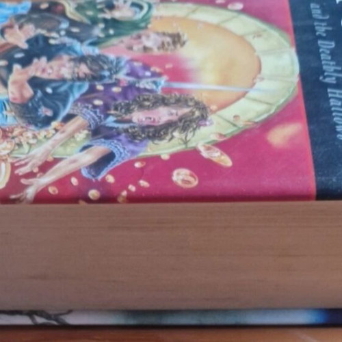 Harry Potter and the Deathly Hallows hardcover book used, English