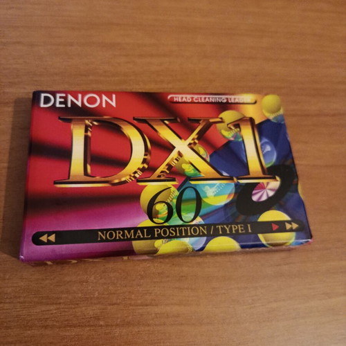 Κασέτα ήχου Denon DX1 60 σφραγισμένη, καινούργια