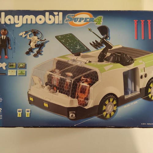 Playmobil Super 4 6692 Chameleon set like new with extra gifts