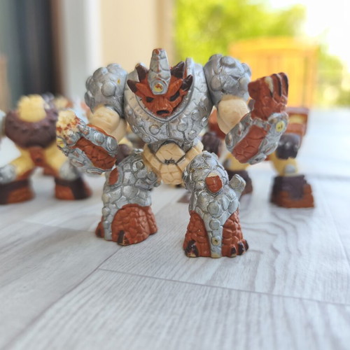 Gormiti figures used, pack of 5