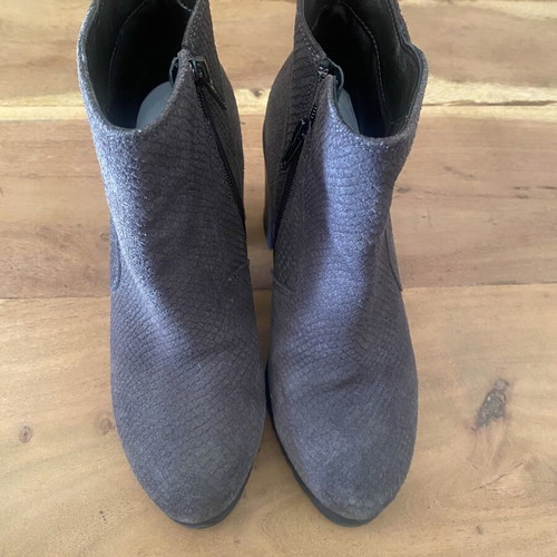 Stonefly ankle boots size 36 used, grey leather