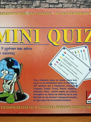 Mini Quiz Board Game AS Company new from 90s