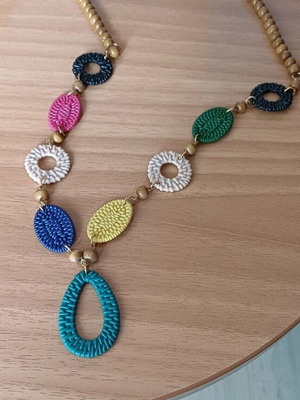Necklace new multicolored