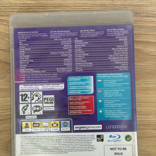 Singstar Vol.2 used PlayStation 3 game