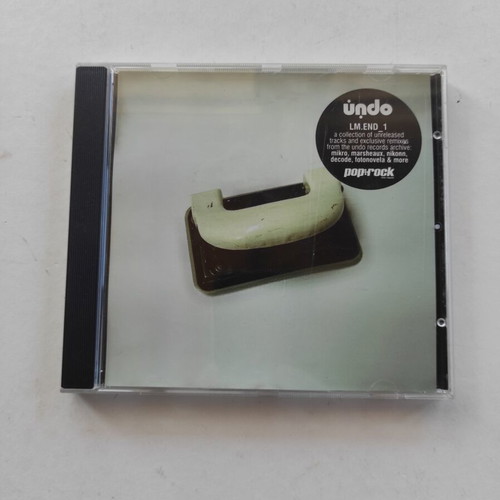Undo CD like new, exclusive pop and rock remixes