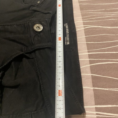 Denim black elastic skinny jeans size S like new
