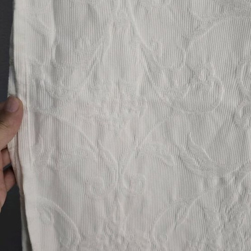 Luxury white jacquard fabrics pack of 4 like new