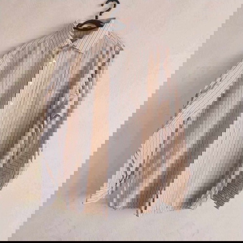 Мъжка риза с дълъг ръкав Frant Selection размер М памучна като ново