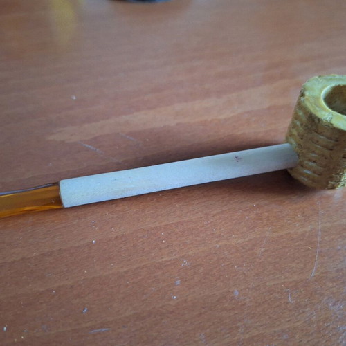 Missouri corn cob tobacco pipe without filter new