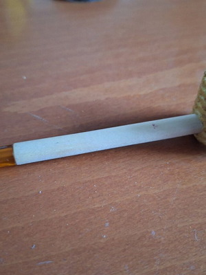 Missouri corn cob tobacco pipe without filter new