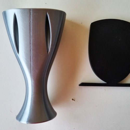 PAOK 3D Printed Super League 2024 Championship Cup & Stand Set