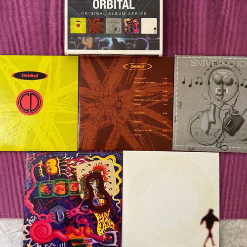 Orbital 5 CD set like new, electronic music