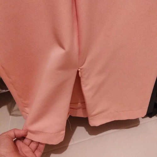 Pencil dress women's pink-rose apple Zara like new, size M