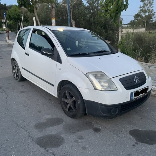 Citroen C2 2006 used diesel manual coupe white