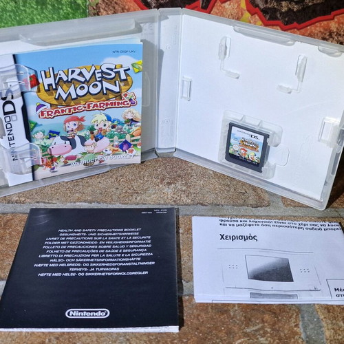 Harvest Moon Frantic Farming Nintendo DS game like new