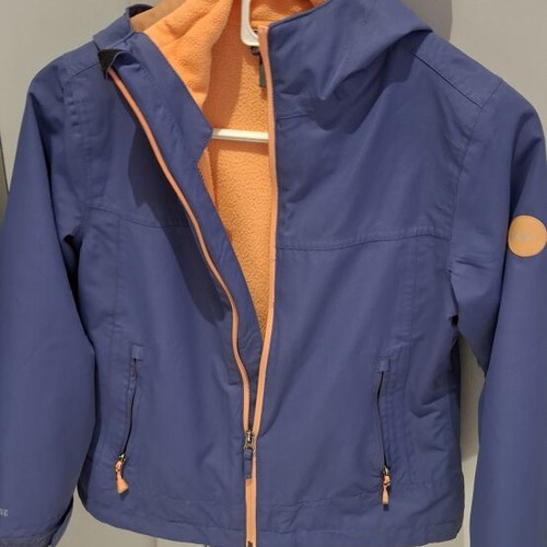 McKinley children's jacket 10 years like new, waterproof with fleece lining