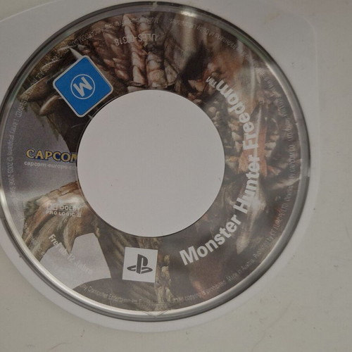 Monster Hunter Freedom PSP game used, missing booklet