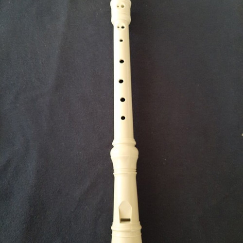 Plastic recorder flute unused