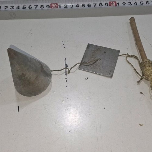 Plumb bob used for leveling
