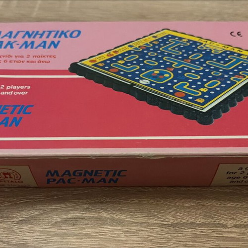 Magnetic Pac-Man board game by Petalo, like new, vintage 80s/90s