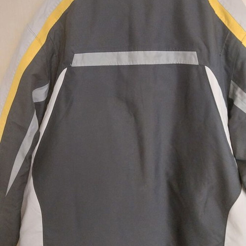 Etirel men's jacket used, gray and yellow, size L