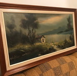 Aphrodite Karamanli oil painting landscape