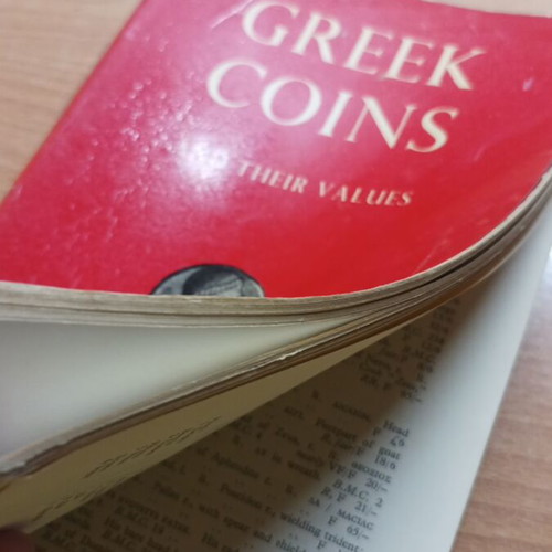 Greek Coins and Their Values used book from 1959