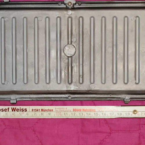 Replacement Plates Set for Toaster Waffle and Grill 22.5x13 cm like new