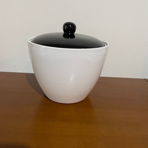 Ceramic biscuit jar unused