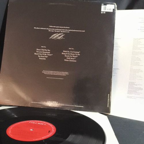 Michael Bolton Timeless LP used, good condition x2