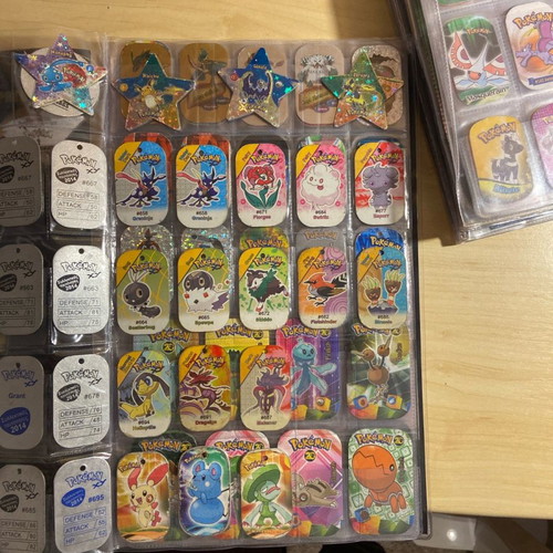 Pokemon collectible tags used, part 1, rare