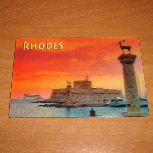 Rhodes decorative magnet like new