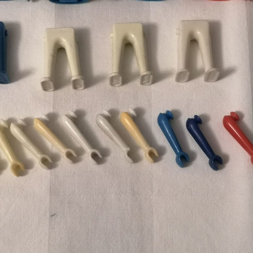 Playmobil pack of used body part spare pieces