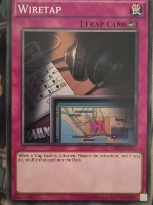 Wiretap Yu-Gi-Oh! παγίδα κάρτα