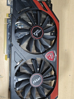 MSI Radeon R9 270 Gaming 2GB GDDR5 graphics card used